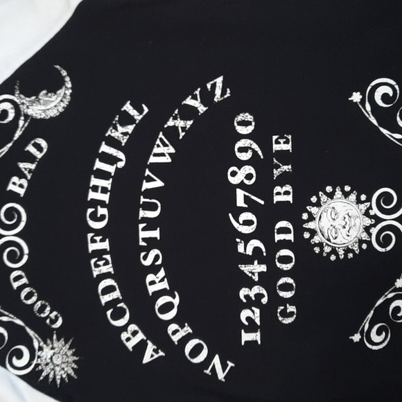 Ouija Board Raglan Fitted Shirt - Picture 2 of 3